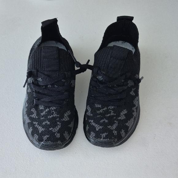 Stylish Black Kids Shoes - Picture 1 of 6